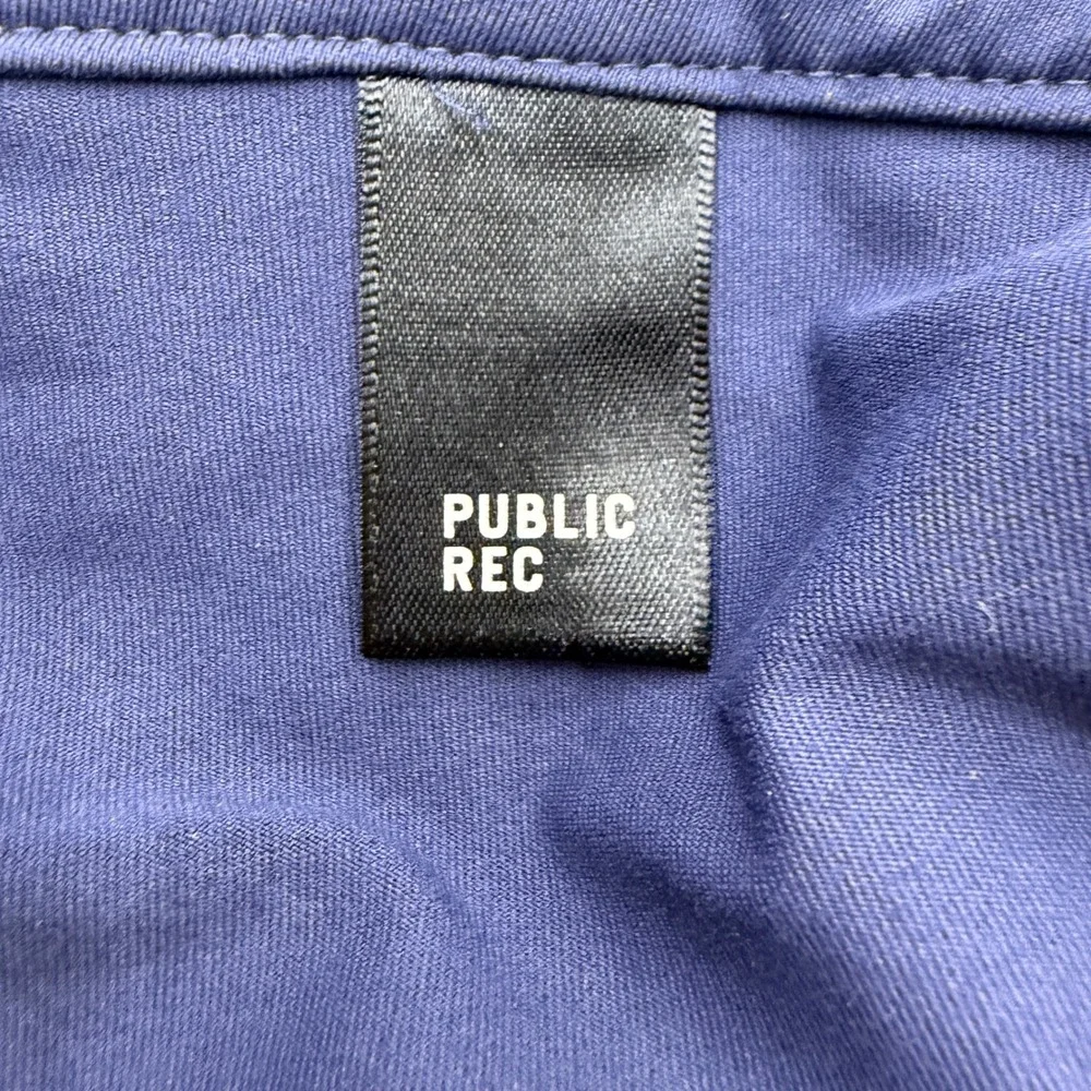 Public Rec All Day Every Day Pants Mens 42x30 Navy Blue Technical Chino Trousers